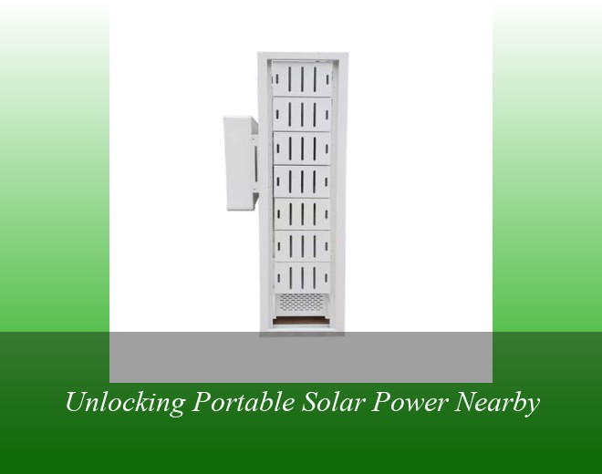 Unlocking Portable Solar Power Nearby